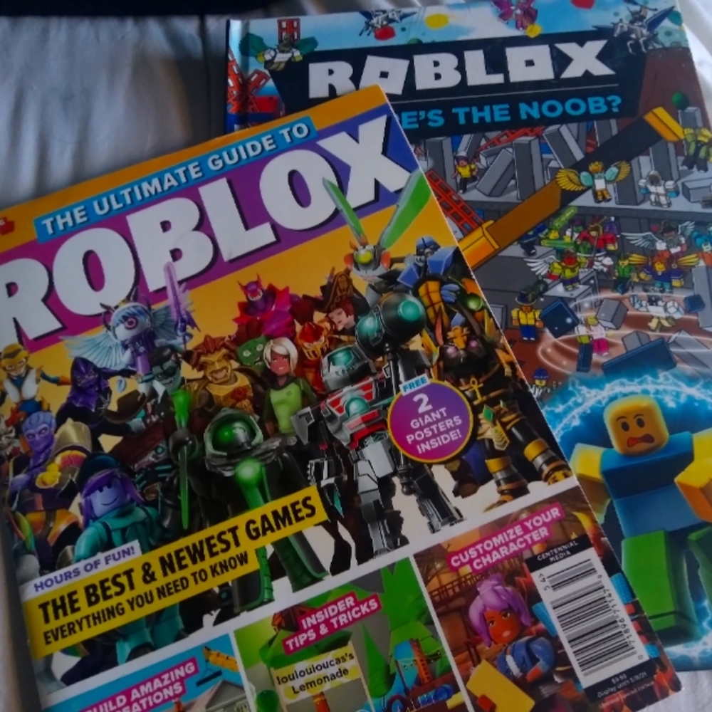 Roblox book and magazine lot